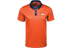 foco Men's NFL Team Logo Polo Short Sleeve Polyester Shirt
