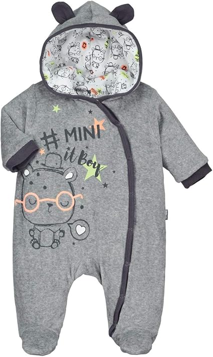 Petit Beguin Combi Pilote Bebe Garcon Mini Boy Couleurs Gris Taille 18 Mois 86 Cm Amazon Fr Bebes Puericulture