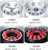 ALSUP PRP Desktop Centrifuge 4000RPM 20ml 6-Hole Digital Lab Extractor view 6
