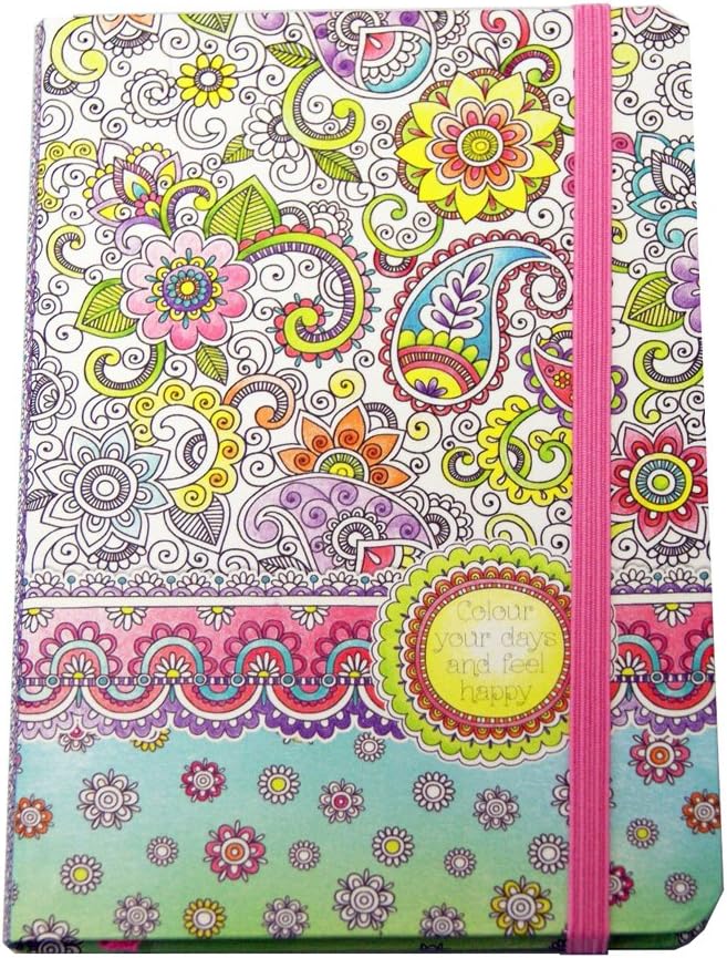 Colour Your DaysA6"Be Creative with Colouring" Notebook
