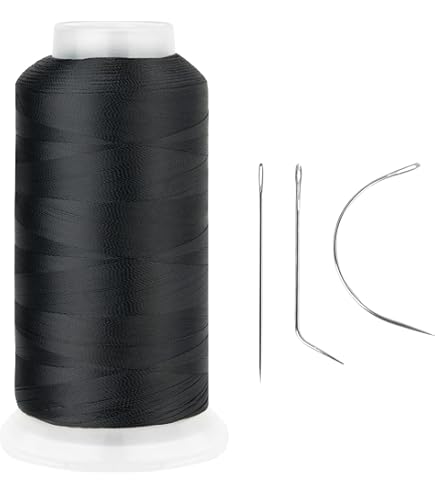 Enfile-aiguille Couture Kit 28 Aiguilles à Coudre Molain - Aiguilles Courbées Et Droites Pour Cuir, Tapis, Toile Avec Enfile-Aiguille Aiguille à Coudre Action