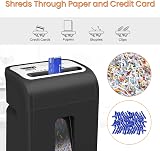 VidaTeco Cross-Cut Paper Shredder 15 Sheet 60 Min Heavy Duty 20L Bin P-4 view 8