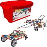 Basic Fun K'NEX Creation Zone Building Set 417 Pieces Storage Tub 50 Models view 3