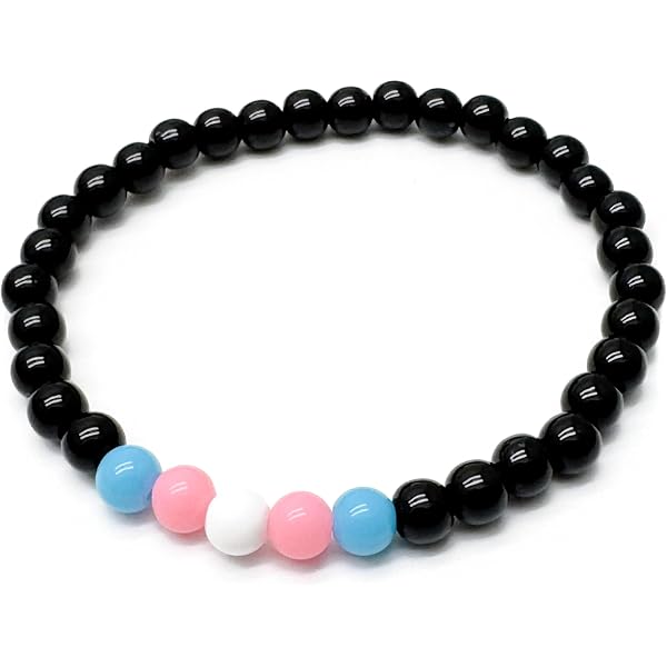 Bracelet Agender En Satin Imperméable - Accessoire Fait Main LGBTQIA+, Unisexe, Coloré | Idée Cadeau Fierté Et Solidarité - 9