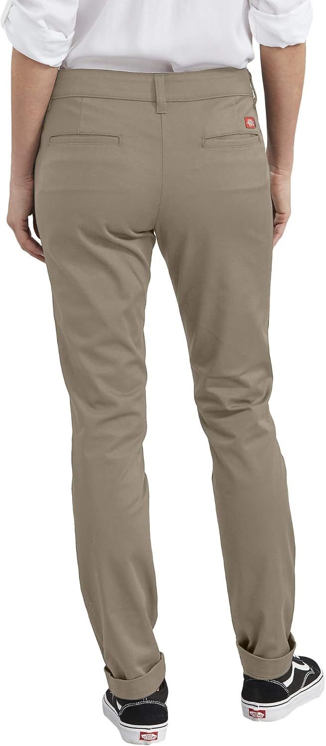 Dickies Women's Straight Flex Twill Pant: Clothing