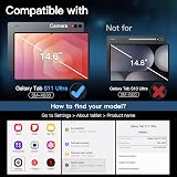 JETech Screen Protector for Samsung Galaxy Tab S11 Ultra 14.6 Inch 2 Pack view 2