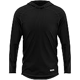 BLACKSTRAP Men's Summit Base Layer Hoodie Long Sleeve, Full Contoured Hood, Maximum Warmth and Comfort