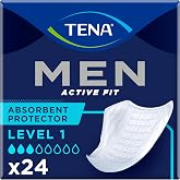 Tena Men Incontinence Protector, Level 1, 24 Count (Pack Of 1)