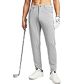 G Gradual Men's Stretch Golf Pants with 6 Pockets Slim Fit Dress Pants for Men Travel Casual Work
