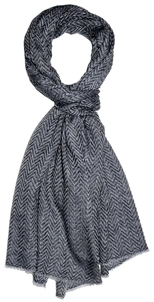 Lorenzo Cana Luxus Herren Schal Schaltuch 100% Kaschmir flauschig leicht Stola Umschlagtuch Kaschmirschal Kaschmirtuch Naturf