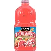 Langers 100% Ruby Red Grapefruit Juice, 64 Fl Oz (Pack of 8)