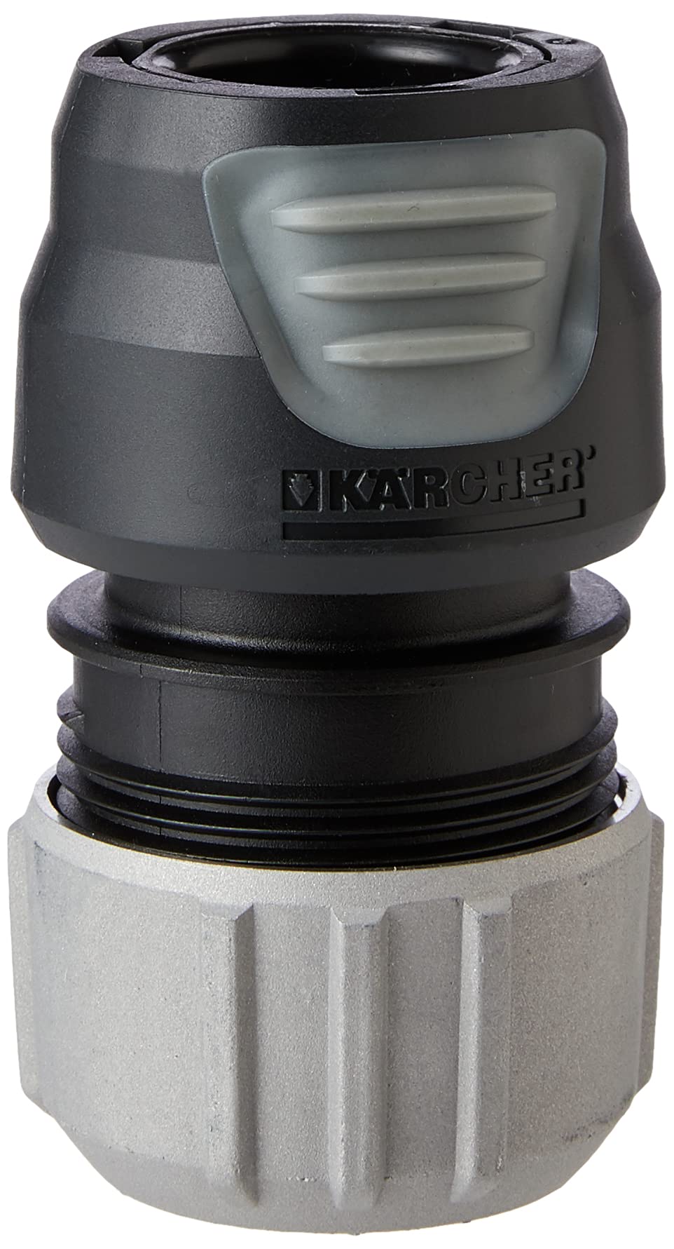 Kärcher Premium Universal Hose Connector with Aqua Stop, Black/Grey, 2.645-196.0