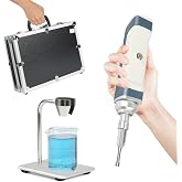 U.S. Solid Handheld Ultrasonic Homogenizer for 50 to 300 mL Samples, 300 W 30 kHz Lab Sonicator Cell Disruptor Emulsifier, 8 mm Titanium Probe with Stand and Case, 100 to 230 V