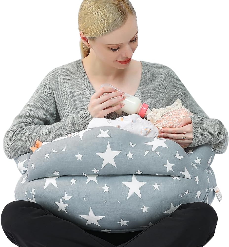Chilling Home Breastfeeding Pillow Maternity Nursing Pillow with Adjustable Belt