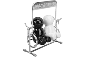Cute Ceramic Swing Figure Shaker Set for Kitchen Salt and Dispensers