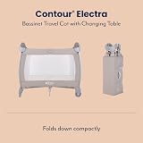 Graco Contour Electra Travel Cot with Bassinet, Music, Nightlight, Fold view 4