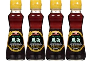 VALUBNDL: Kadoya Pure Toasted Sesame Oil (4-Pack) – 652ml Total (163ml Bottles) – Authentic Japanese Finishing & Cooking Oil 