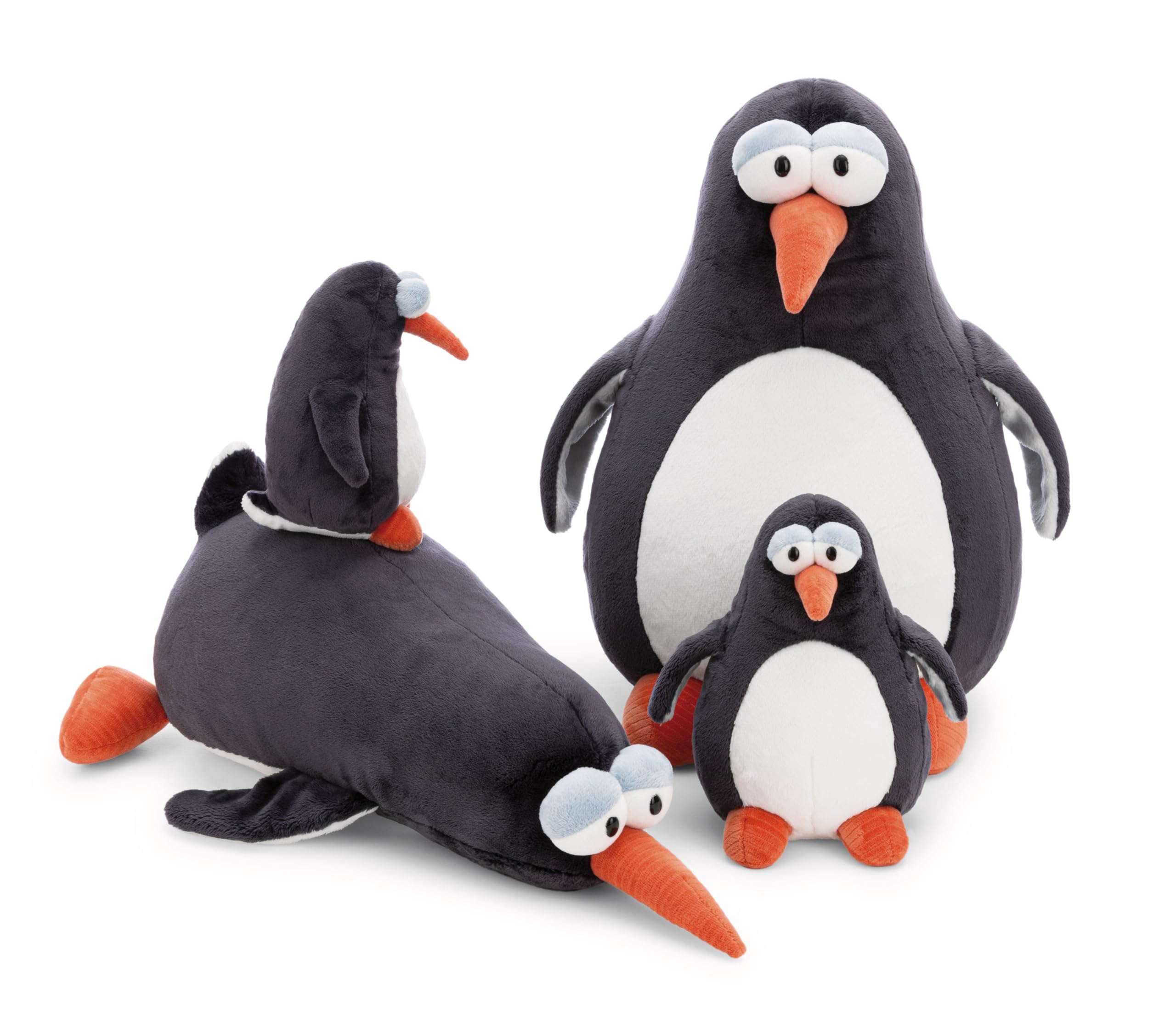 NICI Kuscheltier Pinguin Jorge Thunder 45cm - grau - Weiches NICI Plüschtier – niedliches Stofftier zum Kuscheln & Spielen – tolle Geschenkidee für Kinder & Erwachsene | 62428 5