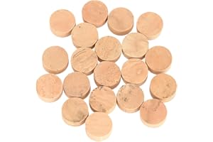 Trumpet Trombone Repairing Cork Pads,20Pcs 9.5mm Trumpet Water Key Spit Value Cork Replacement Accessory Part