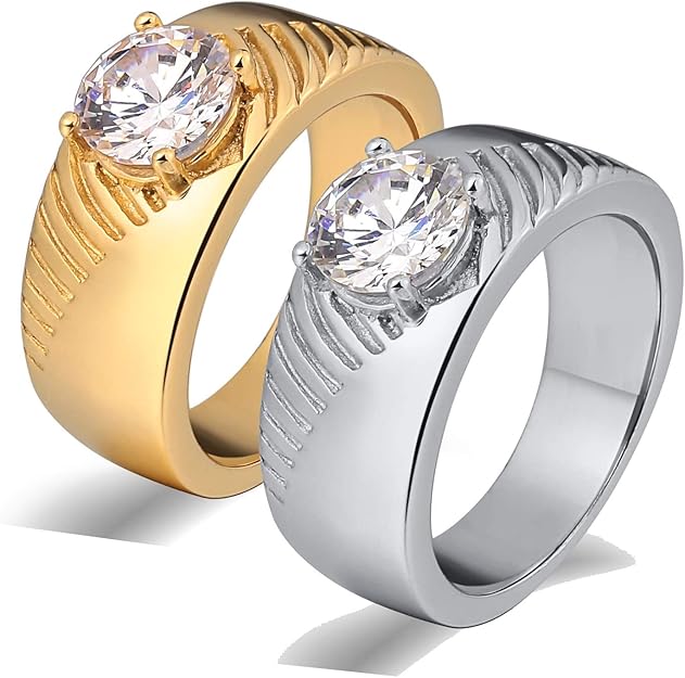 KnSam Damen Ring Mit Opal - 925er Silber, Ehering Oder Verlobungsring