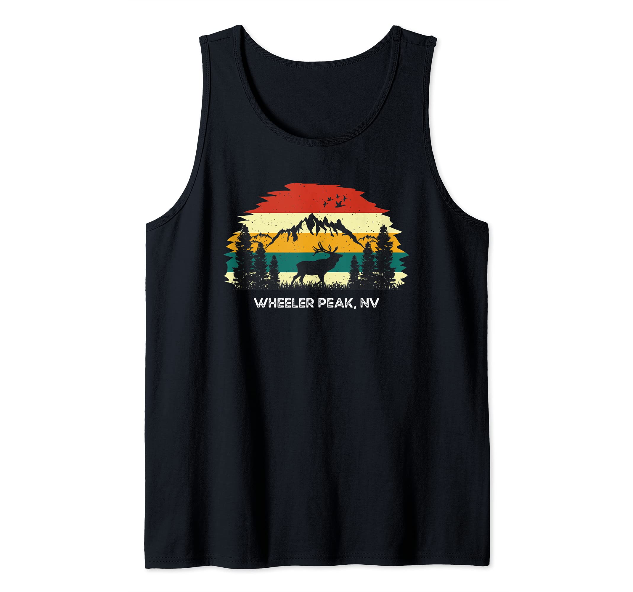 Wheeler Peak, NV mountain hiking nature outdoor camping Tank Top