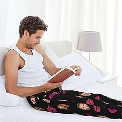 Personalized Custom Pajama Pants For Men With Face