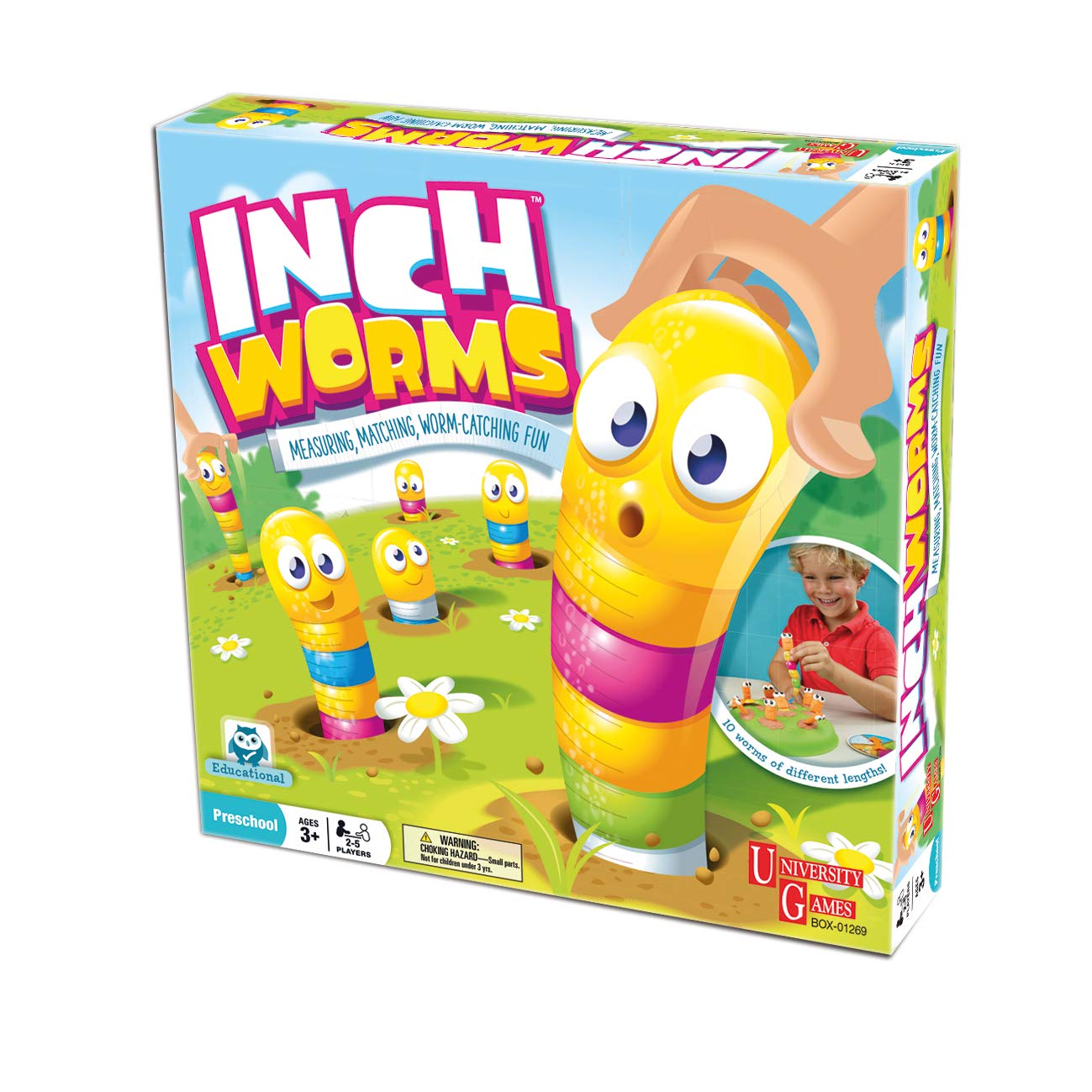 UNIVERSITY GAMES 1269 Inch Worms