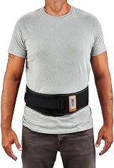 Ergodyne ProFlex 1500 Weight Lifters Back Support Belt Medium Black Rigid view 7