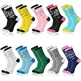 Shinymoon Christian Socks Jesus Gifts Socks Bible Verse Scripture Inspirational Religious Appreciation Gift for Men Women