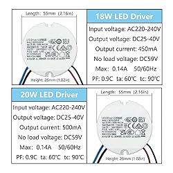 LED Dimming Driver Compatible with Lifud 10W 12W