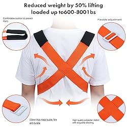 Moving Straps Lifting（Padded） one Person