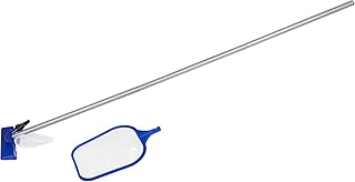 Flowclear Poolpflege Basis-Set mit Venturi-Sauger & Kescher für Poolgrößen bis 396 cm