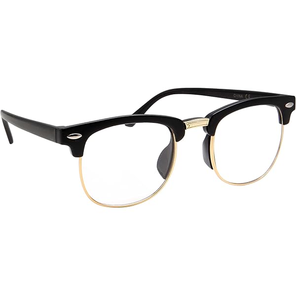 Kids Fake Glasses With Clear Lenses - Costume Glasses For Blippi, Harry Potter Dress Up