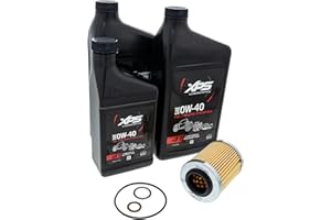 Can-Am New OEM 4T 0W-40 Synthetic Blend Oil Change Kit Rotax 500 V-Twin, 9779259