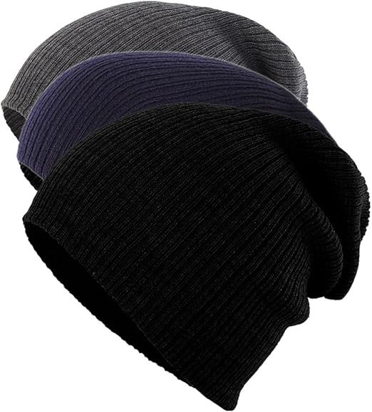 baggy knit hat