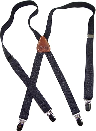 thin black suspenders