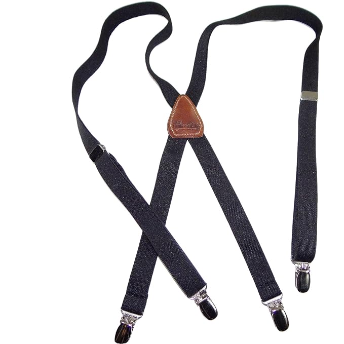 thin black suspenders