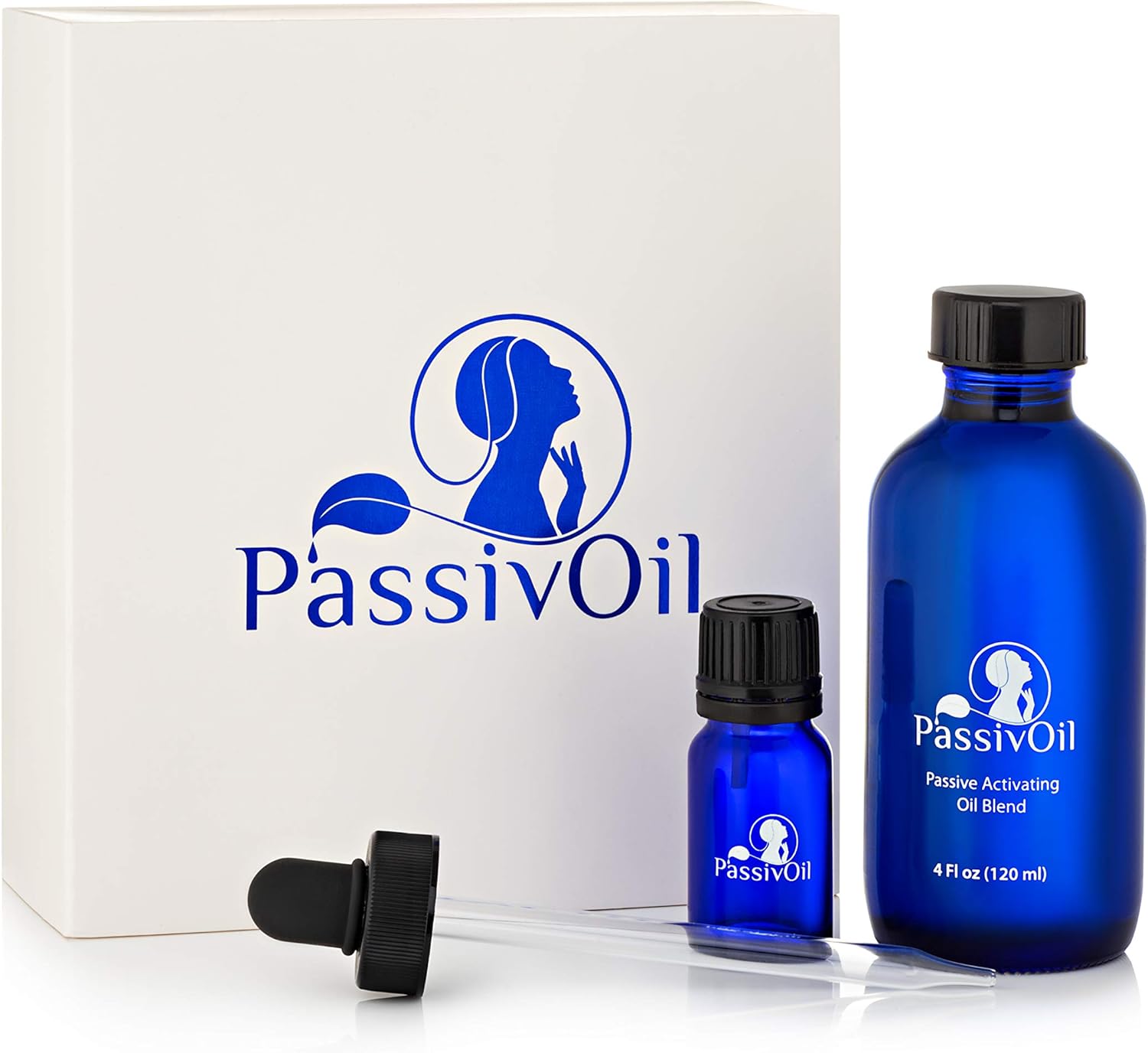 PassivOil Lavender Essential Oil Blend with Coconut Oils - Aromatherapy Diffuser, Therapeutic Massage & Skin Care - Anxiety Relief, Calm Stress, Aid in Metabolism & Weight Loss 4 oz: Health & Personal Care