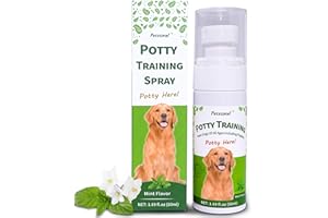 Petstoral Puppy Potty Training Spray, Puppy Essentials. Pee Here Corrector Spray for Dogs and Cats, Prevent Your Pet from Soiling The Carpet (Potty Training Spray 1.69 Fl Oz/50ml)