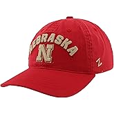 ZHATS NCAA Unisex-Adult NCAA Officially Licensed Hat Scholarship Arch Team Color