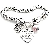 Mother Daughter Bracelet, Mommy's Girl Gift from Mom, Love Between is Forever, Mother's Day, Family Jewelry