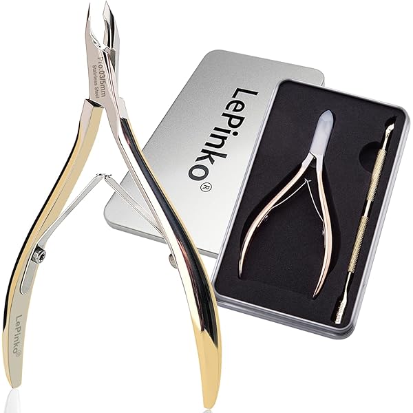 中曽根Cuticle Nipper シルバー ステンレス製 ケース付き 中曽根Cuticle Nipper シルバー ステンレス製 ケース付き