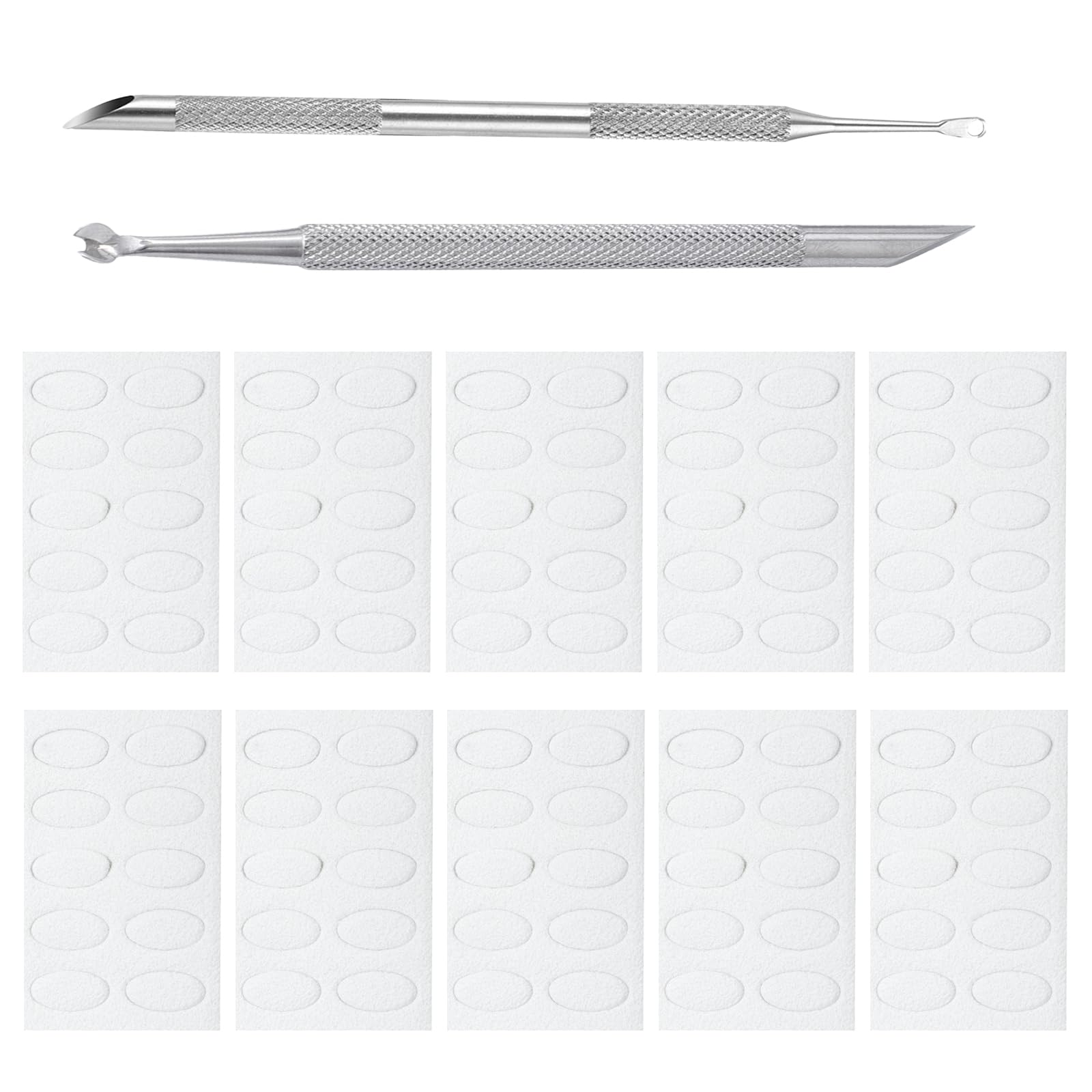 Belligern Cuticle Sticks for Nails,Nail Cuticle Pusher,Cuticle Pusher Tool Dual Ended Nail Cuticle Remover,Dual-Ended Cuticle Stick,Nail Scraper Suitable for Gel Nails and Nail Cuticle Cleaning