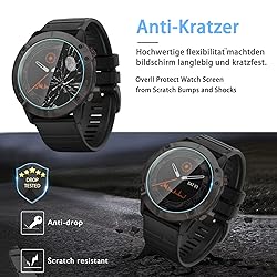 Suoman 4-Pack for Garmin Fenix 6X Pro / 6X Pro