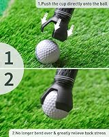 Uniclife 3-Prong Golf Ball Retriever Grabber for Putters 3 Pack view 5