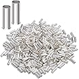 XHF 1000 PCS AWG 16/1.5mm² Non Insulated Wire Ferrules Crimper Plier Insulated Crimp Pin Terminal Cord End Terminals