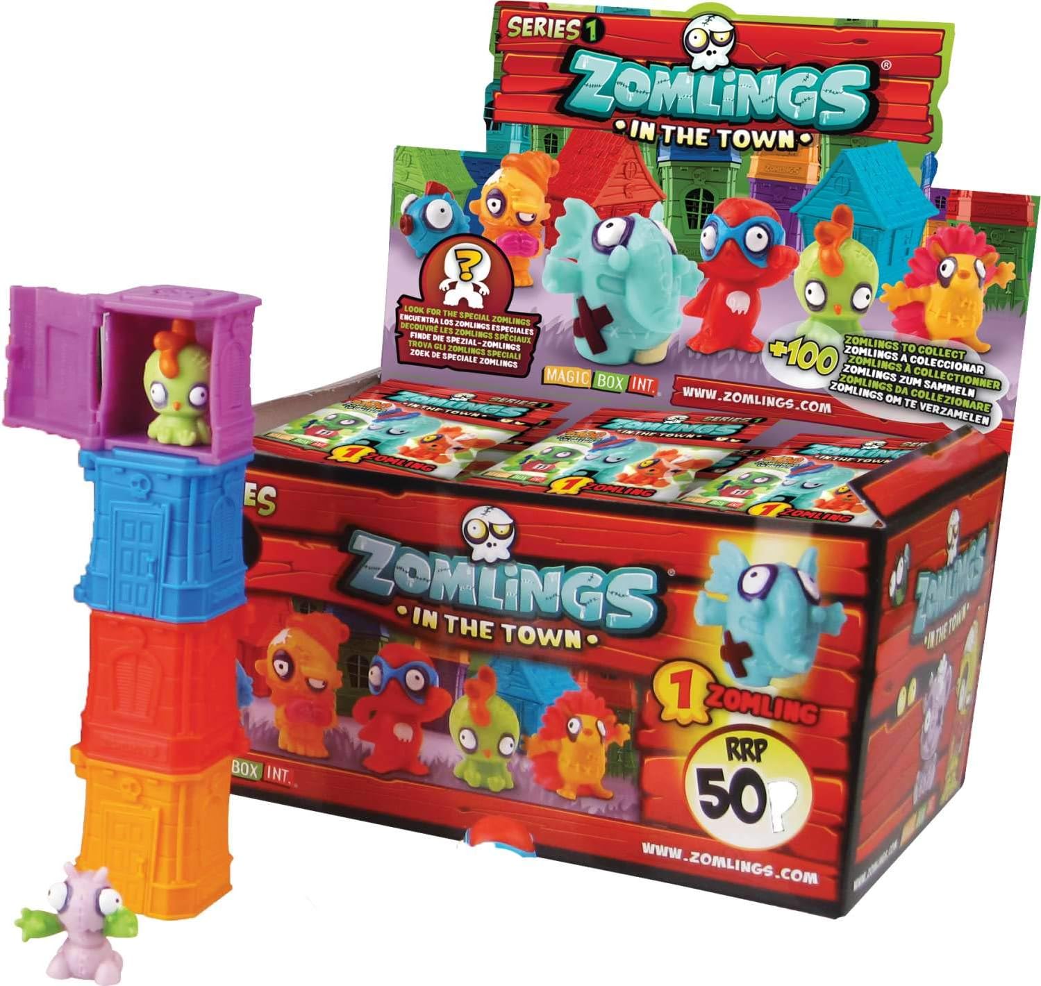 Magic Box Int - Zomlings Tower Pack CDU (Set of 24): Amazon.es: Juguetes y juegos