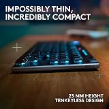 Logitech G G915 X Lightspeed TKL Low-Profile Wireless Gaming Keyboard UK view 8