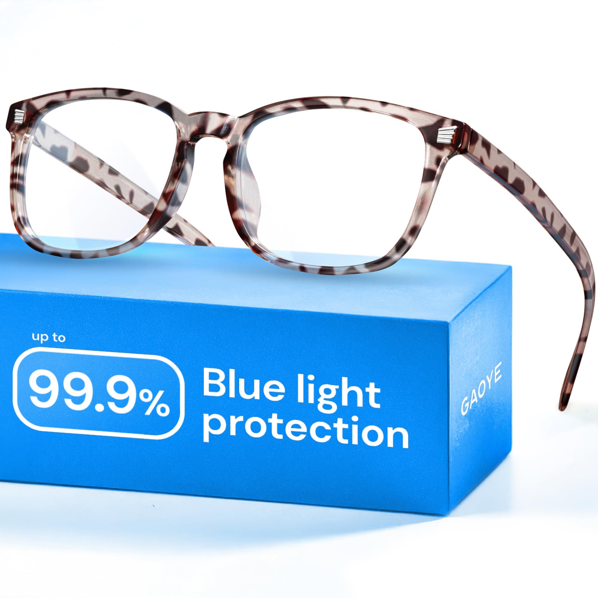 Photo 1 of Gaoye Blue Light Glasses for Computer & Gaming - Anti UV Ray Lenses, Scratch-Resistant & Comfort Fit