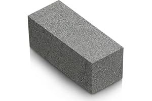 Batiyeer Soft Gummy Stone for Skis, Grinding Rubber Gummy Abrasive Block Stone, Snowboard Ski Equipment for Removing Rust and Burrs, 50 x 20 x 20 Mm, 60 Grit